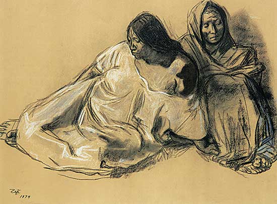 #311 ~ Zuniga - Untitled - Two Women