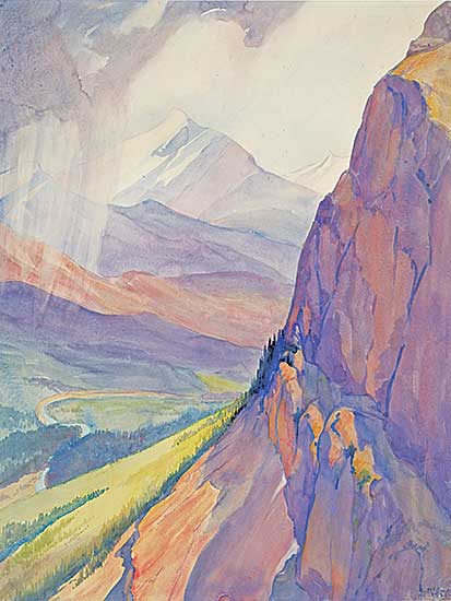 #459 ~ McEwen - Untitled - In the Mountains