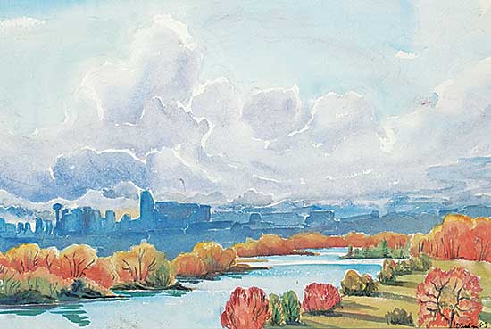#494 ~ Shelton - Cityscape