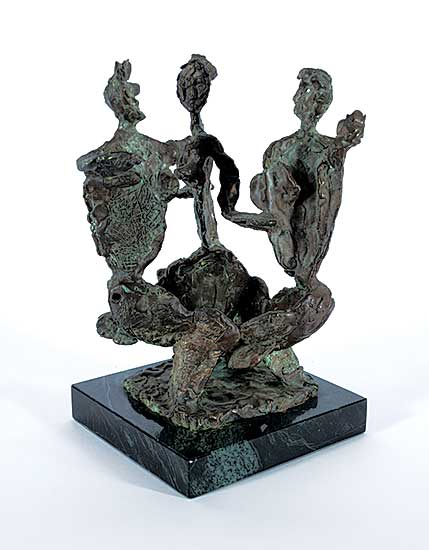 #500 ~ Stapells - Untitled - The Dancing Trio