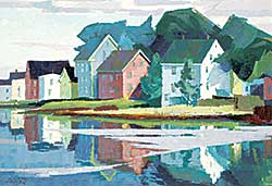 #54 ~ Hassell - Reflected House, Mahone Bay, N.S.