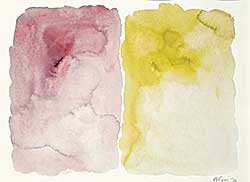 #231 ~ McEwen - Untitled - Purple and Green Forms