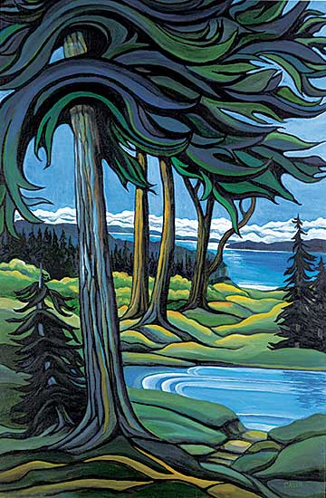#1007 ~ Allen - Evening on the Point