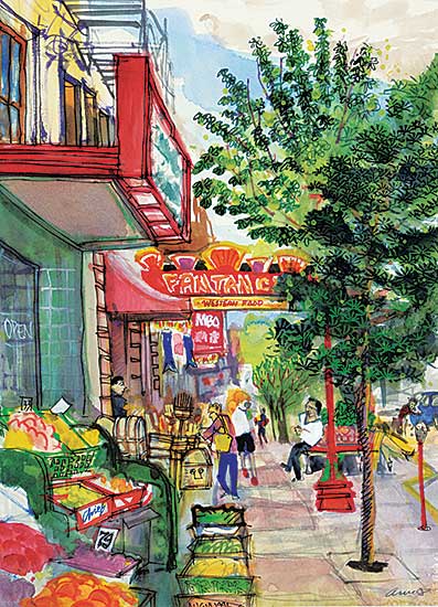 #1008 ~ Amos - Untitled - Chinatown, Victoria