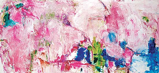 #1068 ~ Fair - Untitled - Clouds of Abstract Pink