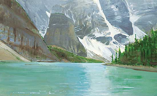 #1069 ~ Fenton - Mountain Gloom, Moraine Lake