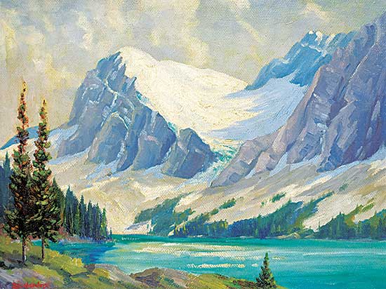 #1094 ~ Harvey - Bow Lake Glacier