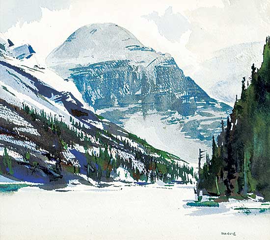 #1095 ~ Harvie - Mt. LeFroy - Lake Louise