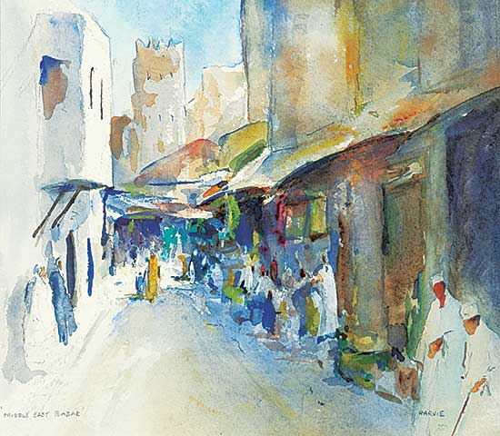 #1096 ~ Harvie - Middle East Bazaar
