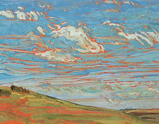 #1164 ~ More - Cloud Gestures - West of Cochrane Alta.