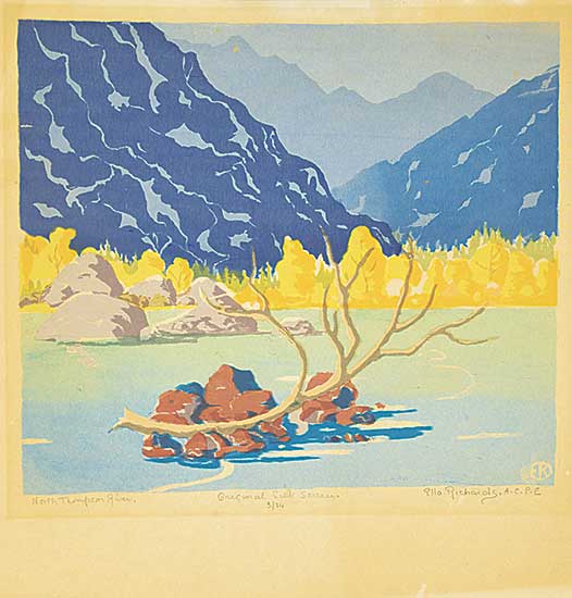 #1209.1 ~ Richards - North Thompson River  #3/24