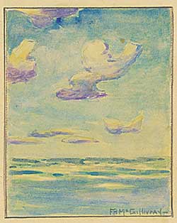 #1148 ~ McGillivray - Untitled - Purple Clouds