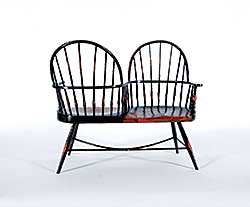 #909 ~ School - Double Seat Parlour Chair [Pennsylvanian]