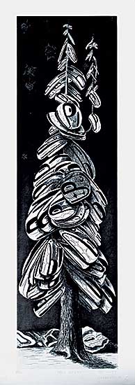 #117 ~ Yuxweluptun - Tree Study  #7/30