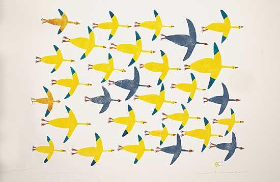 #204 ~ Anguhadluq - Geese in September  #29/50