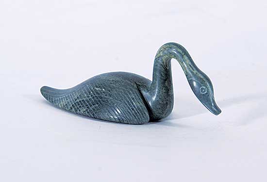 #234 ~ Kahoktak - Untitled - Long Neck Bird