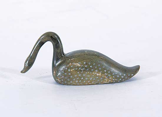 #236 ~ Kahoktak - Untitled - Long Neck Bird