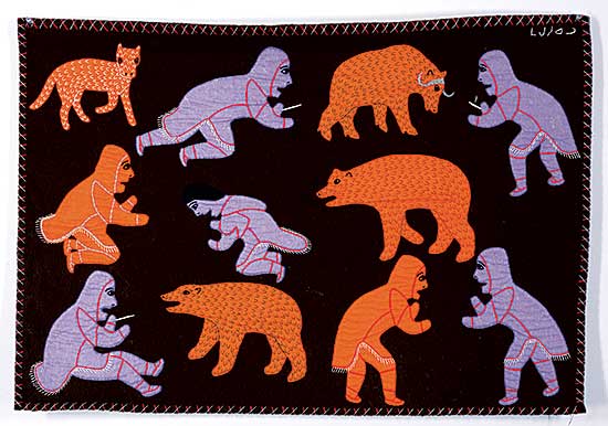 #252 ~ Mamnguqsualuk - Untitled - The Hunt