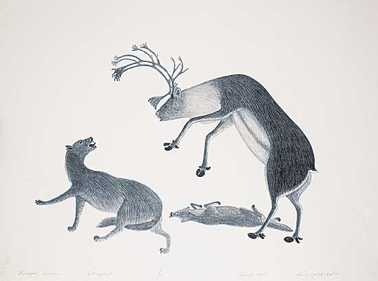 #289 ~ Pootoogook - Enraged Caribou  #7/35