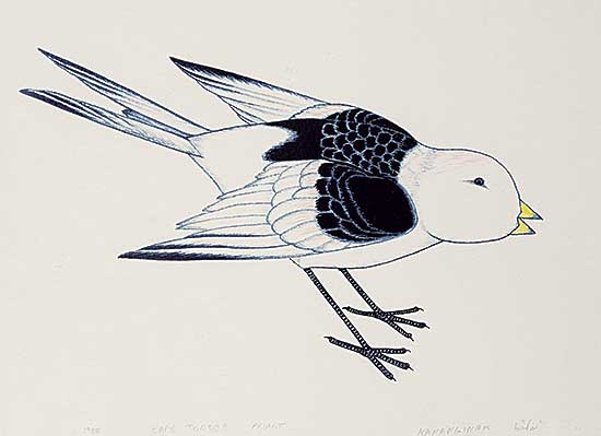#292 ~ Pootoogook - Untitled - Bird
