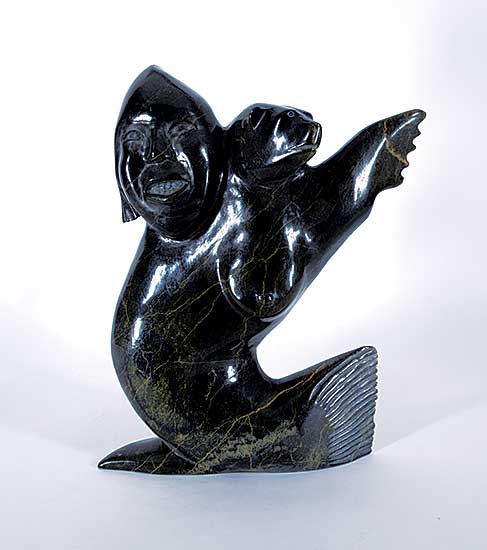 #306 ~ Qimirpik - Untitled - Sedna Bear Spirit