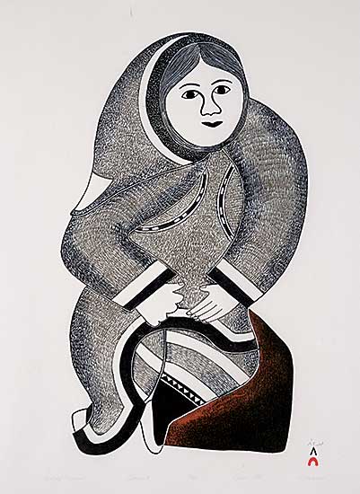 #318 ~ Saila - Resting Woman  #7/50