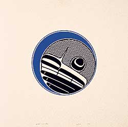 #18 ~ Davidson - Moon [Green and Black on White]  #72/248
