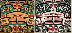 #32 ~ Hunt - North Kwakuitl Box Design Original and Silkscreen