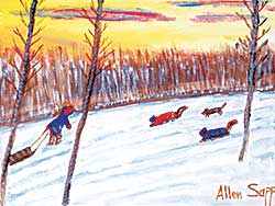 #81 ~ Sapp - Untitled - Gone Sledding