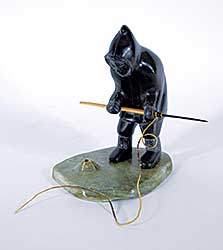 #230 ~ Iqaluq - Untitled - The Hunter at the Blowhole