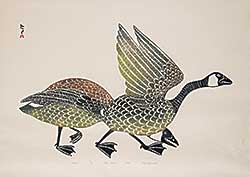 #286 ~ Pootoogook - Neeleit - Two Geese  #38/50
