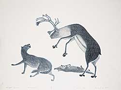 #289 ~ Pootoogook - Enraged Caribou  #7/35