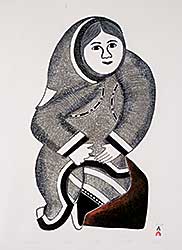 #318 ~ Saila - Resting Woman  #7/50