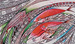 #424 ~ Lagi - Ika Damu [Red Fish Lone Traveler]