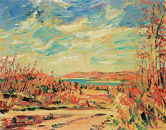 #40 ~ des Clayes - Untitled - Autumnal Vista
