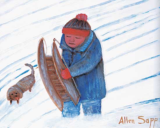 #93 ~ Sapp - Untitled - Sledding with My Best Friend