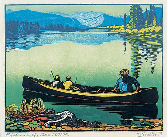 #95 ~ Shelton - Fishing on the Bow  #139/200