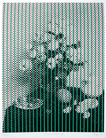 #211 ~ Cran - Green Still Life  #Proof