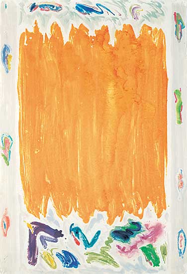 #218 ~ Fournier - Untitled - Orange Sherbert