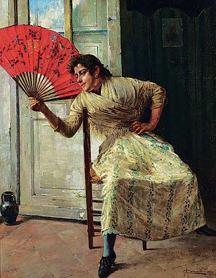 #310 ~ Orilia - Untitled - The Red Fan