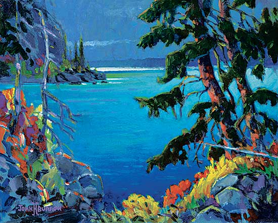 #409 ~ Burrow - Untitled - View of the Bay