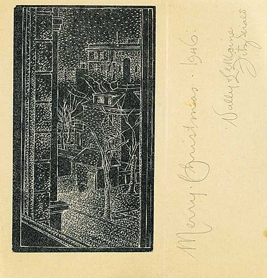 #428 ~ FitzGerald - Untitled - View of the City