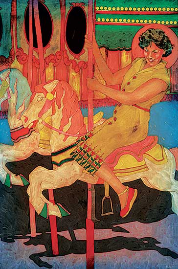 #458 ~ Leier - Untitled - Carousel Ride