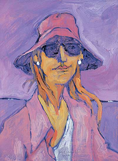 #465 ~ McInnis - Untitled - Jean with Sunglasses