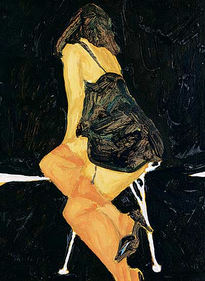 #466 ~ McInnis - Untitled - Yolande Seated