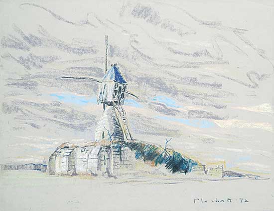 #489 ~ Plaskett - Untitled - The Old Windmill