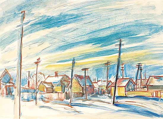 #491 ~ Pragnell - Below Zero, Moose Jaw, Sask.