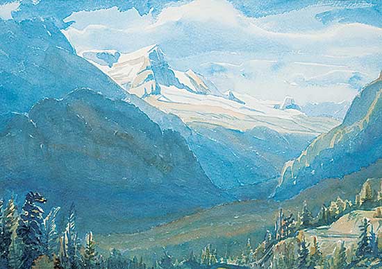 #505 ~ Shelton - Yoho Valley and Emerald Glacier