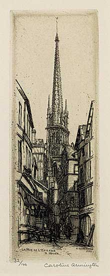 #1013 ~ Armington - La Rue de L'Epicerie a Rouen  #32/100