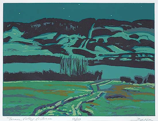 #1213 ~ Kerr - Turner Valley Nocturne  #50/150